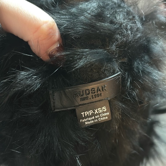 RUDSAK Durene Rabbit Fur Vest - Picture 9 of 9